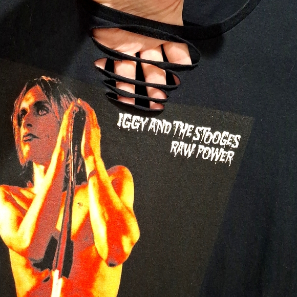 IGGY & THE STOOGES "RAW POWER" TEE - Picture 2 of 4